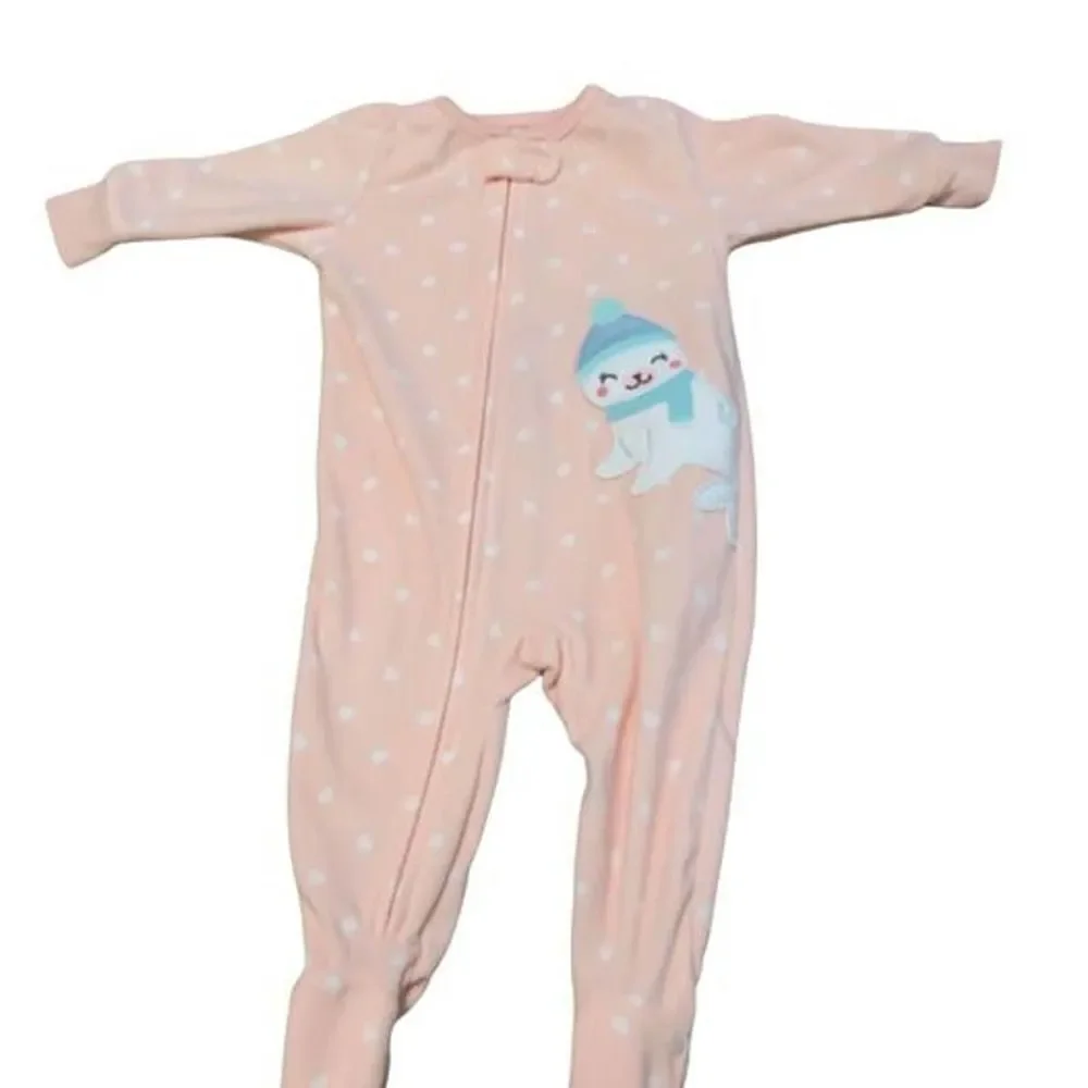 Bundle of Carter’s 6m Footsies (5 total)